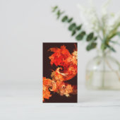 踊り抽象芸術アート名刺 名刺 (スタンド正面)