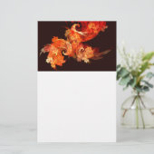 踊り抽象芸術美術文房具 便箋 (スタンド正面)