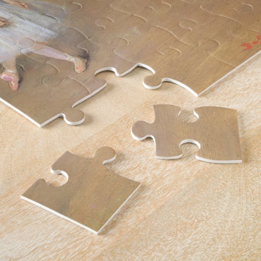 踊り教室エドガー・デガスヴィンテージ・バレエ ジグソーパズル (側面)