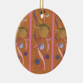 踊り旋回バブル体回路オーナメント セラミックオーナメント (右)