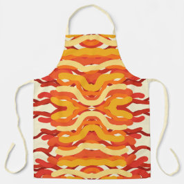 踊り日が差すことポップ・アートの・オブ・カラー・抽象芸術・アート エプロン