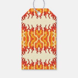 踊り日が差すことポップ・アートの・オブ・カラー・抽象芸術・アート ギフトタグ