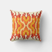 踊り日が差すことポップ・アートの・オブ・カラー・抽象芸術・アート クッション (正面)