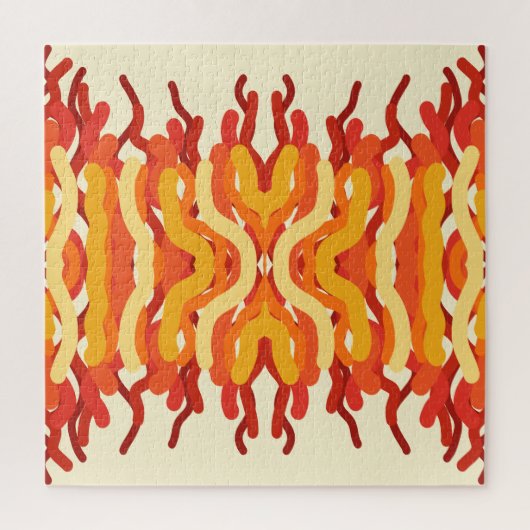 踊り日が差すことポップ・アートの・オブ・カラー・抽象芸術・アート ジグソーパズル (縦)