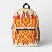 踊り日が差すことポップ・アートの・オブ・カラー・抽象芸術・アート プリントバックパック (正面)