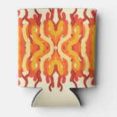 踊り日が差すことポップ・アートの・オブ・カラー・抽象芸術・アート 缶クーラー (正面)