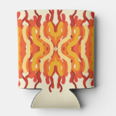 踊り日が差すことポップ・アートの・オブ・カラー・抽象芸術・アート 缶クーラー (裏面)