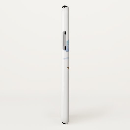 踊り森林動物クリスマスウォーター色 Case-Mate iPhoneケース (裏面/右)