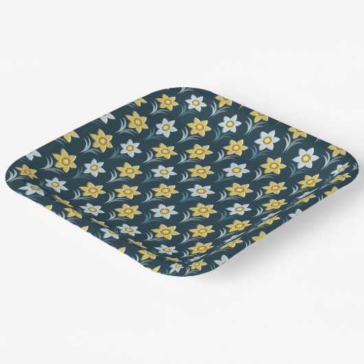 踊り水仙 ペーパープレート (傾斜あり)