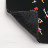 踊り海賊スケルトンダンスチャレンジボーイズ マウスパッド (コーナー)