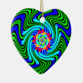 踊り渦 セラミックオーナメント (右)
