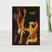 踊り火こんにちは！ カード (正面)