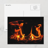 踊り火葉書 ポストカード (正面/裏面)