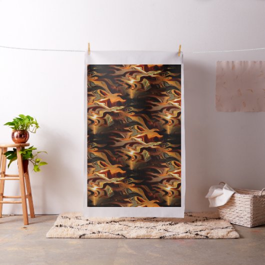 踊り炎….. ファブリック (インサイチュ)