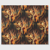 踊り炎….. ラッピングペーパー (フラット)