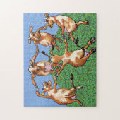 踊り牛バイムーティース ジグソーパズル (縦)