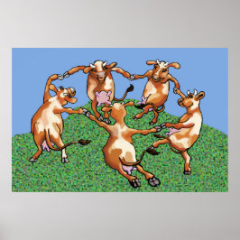 踊り牛バイムーティース ポスター