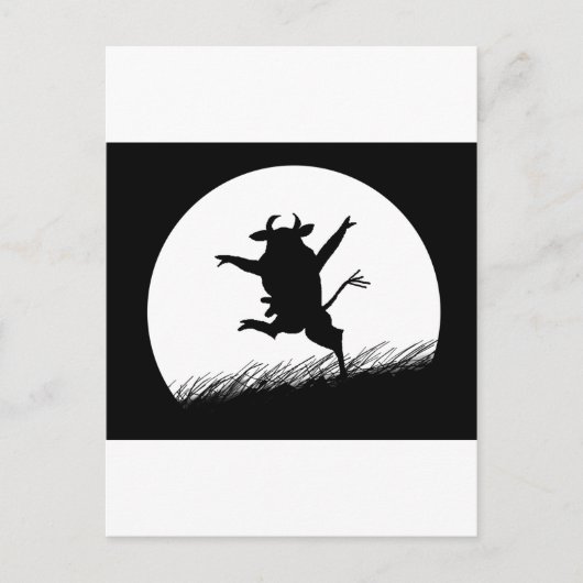 踊り牛 ポストカード (正面)