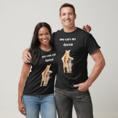 踊り猫アイディア踊れるユーモア Tシャツ (ユニセックス)