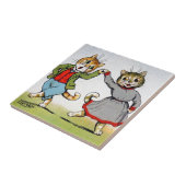 踊り猫 タイル (側面)