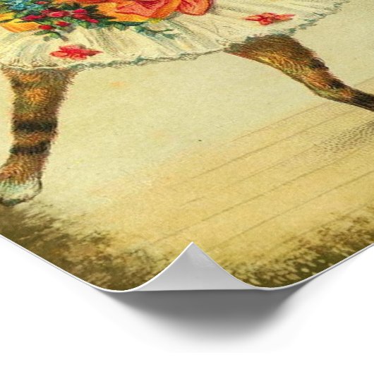 踊り猫 ポスター (角)