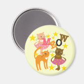 踊り猫 マグネット (正面/裏面)