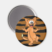 踊り猫 マグネット (正面/裏面)