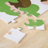 踊り猿 ジグソーパズル (側面)