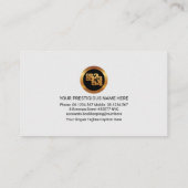 踊り番号Waveアカウント 名刺 (裏面)