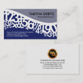 踊り番号Waveアカウント 名刺 (正面/裏面)