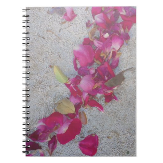 踊り花びら3 ノートブック (正面)