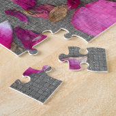 踊り花びらIV ジグソーパズル (側面)