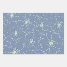 踊り花束紙 ラッピングペーパーシート