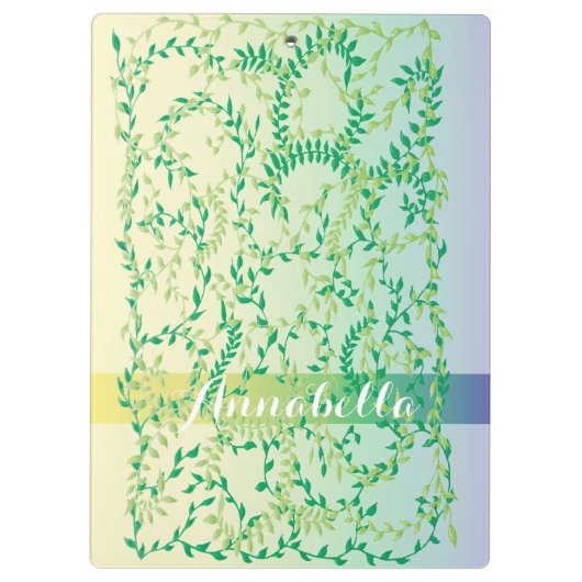 踊り葉 クリップボード (裏面)