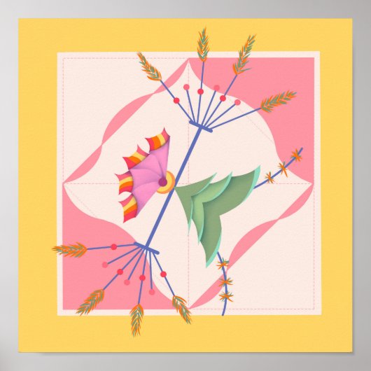 踊り葉 ポスター (正面)