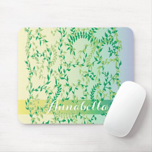 踊り葉 マウスパッド (マウス)