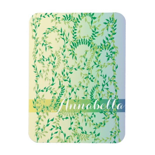 踊り葉 マグネット (縦)