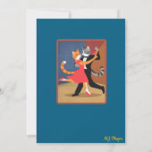 踊り虎猫 招待状 (裏面)