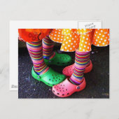 踊り虹 ポストカード (正面/裏面)