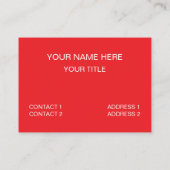 踊り表現自身踊り 名刺 (裏面)