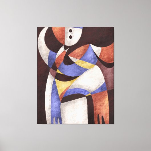 踊り裸足 キャンバスプリント (正面)