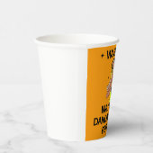 踊り警告のカップスリーブ | パーティードリンクJa 紙コップ (右)