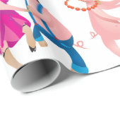 踊り豚 ラッピングペーパー (ロールコーナー)