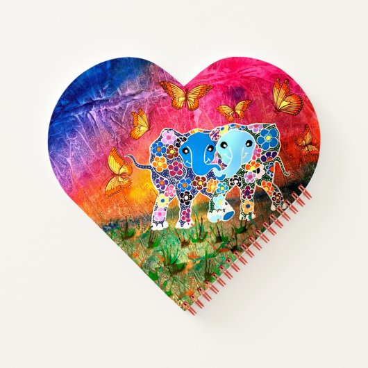 踊り象 ノートブック (裏面)