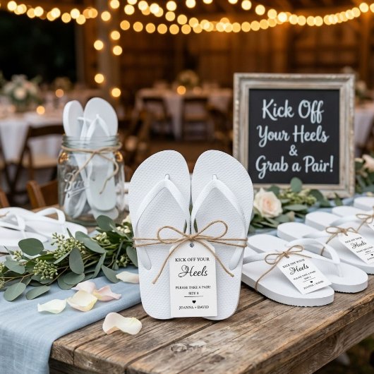 踊り足のサイン結婚に足を運ぶ ギフトタグ