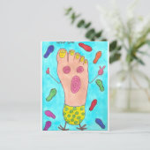 踊り足 ポストカード (スタンド正面)