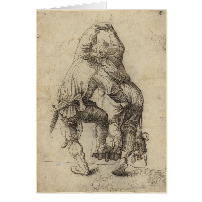 踊り農夫のカップル (正面)