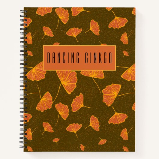 踊り銀杏 ノートブック (正面)