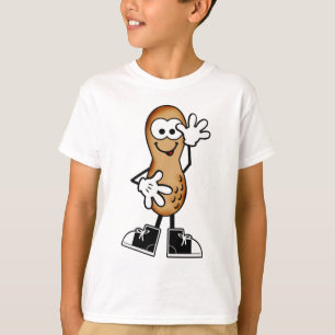 踊り間抜けピーナッツシャツ Tシャツ