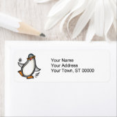 踊り間抜けペンギン ラベル (インサイチュ)